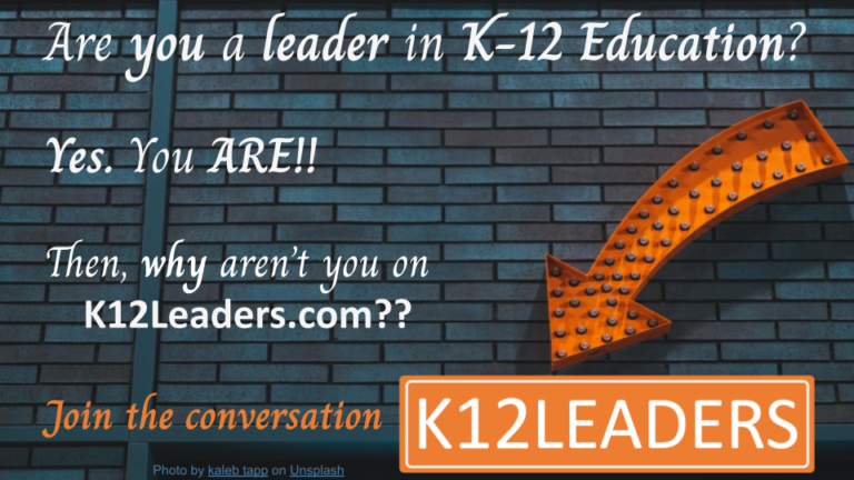 Join K12Leaders!
