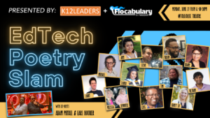 Introducing the ISTE Ed Tech Poetry Slam (in the style of slam poetry)