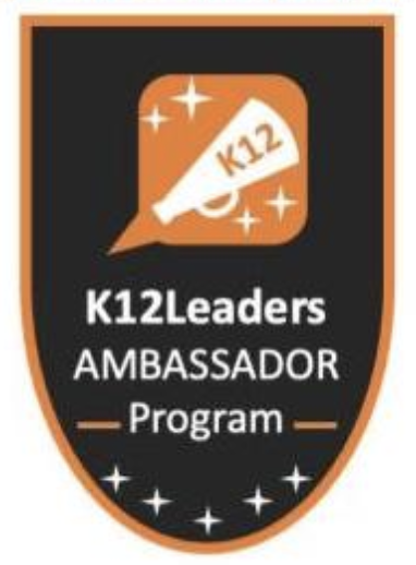 Banner for K12Leaders Ambassador program.
